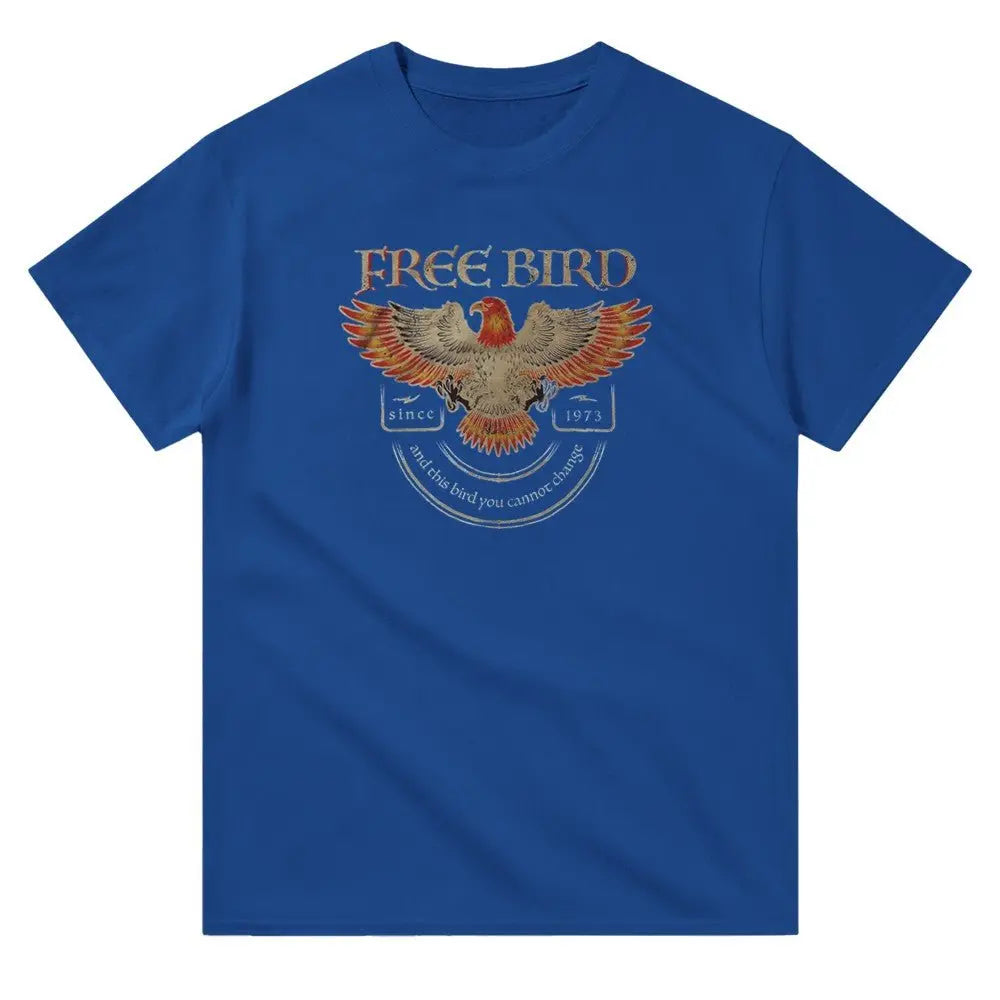 Free Bird Vintage T-Shirt - Classic Rock Tee - Retro Eagle Graphic - 70s Rock Band Shirt - Clothing Empire