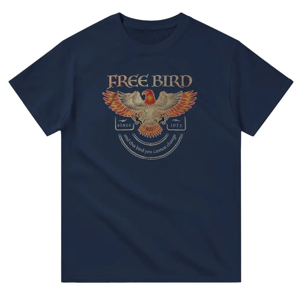 Free Bird Vintage T-Shirt - Classic Rock Tee - Retro Eagle Graphic - 70s Rock Band Shirt - Clothing Empire