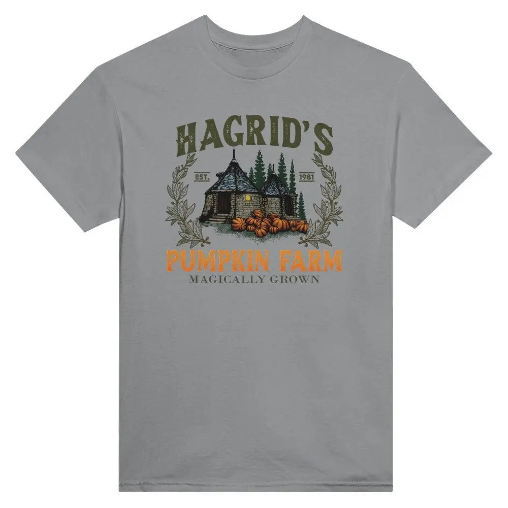 Hagrid's Pumpkin Farm T-Shirt - Halloween Pumpkin Graphic Tee - Magical Cottage Shirt - Clothing Empire