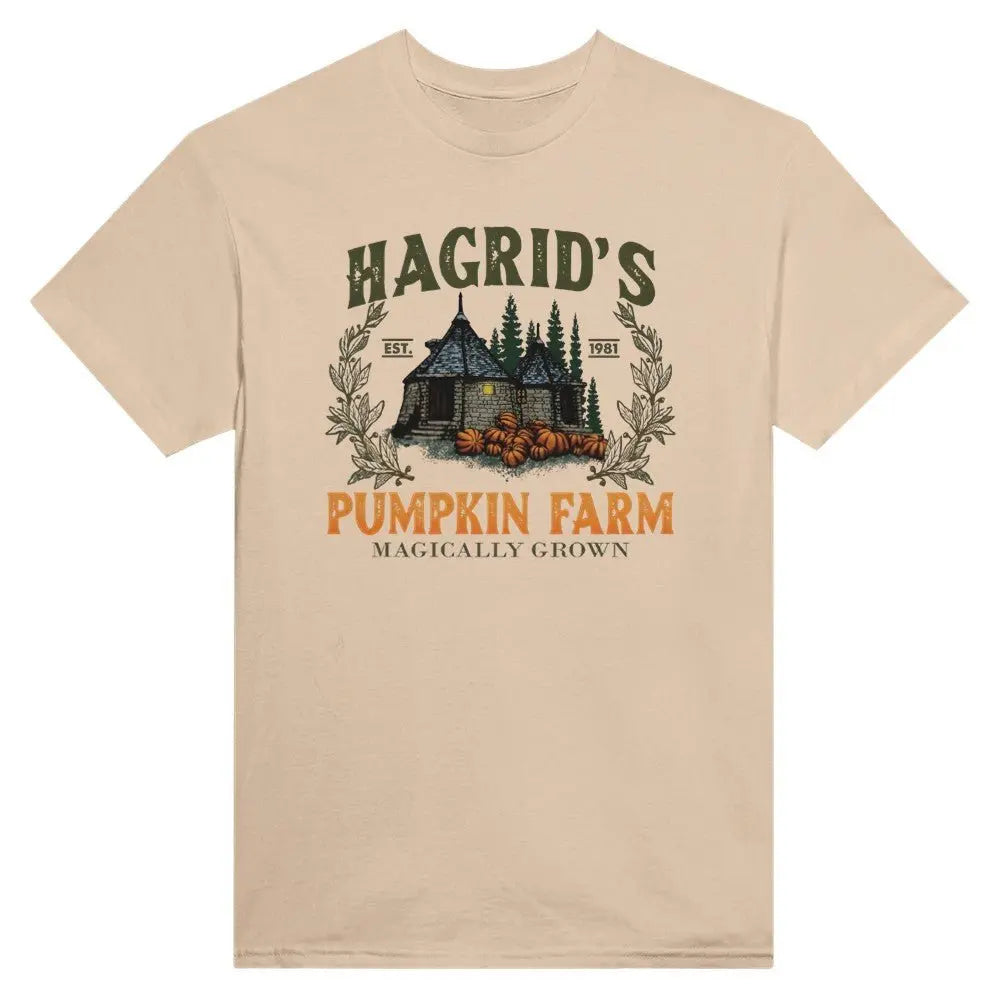 Hagrid's Pumpkin Farm T-Shirt - Halloween Pumpkin Graphic Tee - Magical Cottage Shirt - Clothing Empire