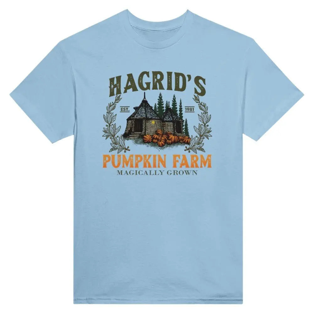 Hagrid's Pumpkin Farm T-Shirt - Halloween Pumpkin Graphic Tee - Magical Cottage Shirt - Clothing Empire